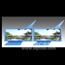 閱報(bào)欄公示欄廣告燈箱廠家定制戶(hù)外LED滾動(dòng)社區(qū)不銹鋼仿古宣傳欄